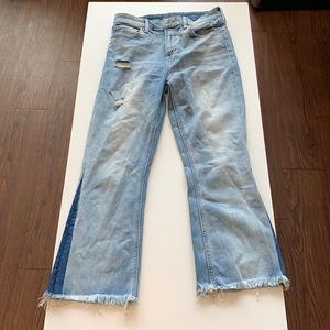 Lucky Brand Bridgette Cropped Flare Jeans